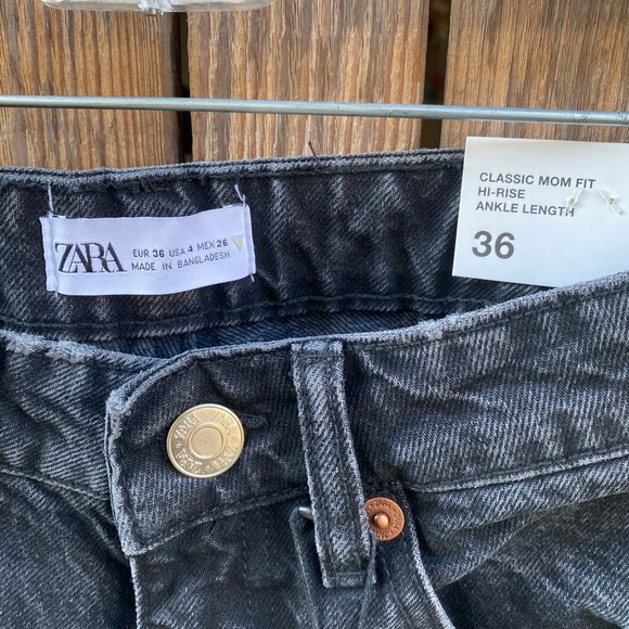 ZARA Classic Fit Mom Jeans - Picture 3 of 6